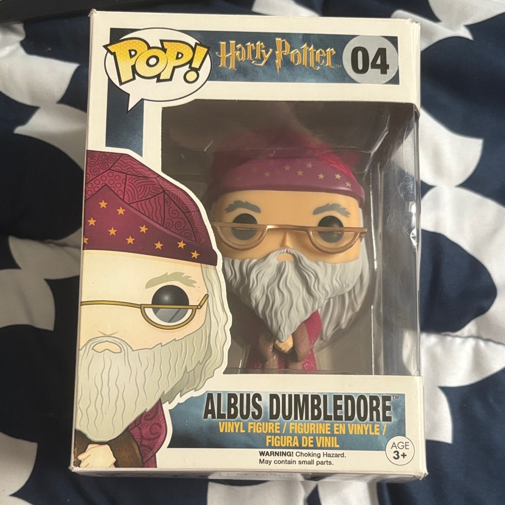 Funko Pop! Albus Dumbledore Figure - Red and Gray